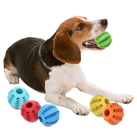 5/7 cm Interactive Dog Toy Rubber Balls