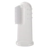 Finger Toothbrush Dog Brush Breath Double Head Teeth Care Dog Cat Cleaning Toothbrushes